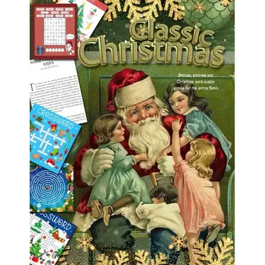 Classic Christmas Stories, pictures and Christmas word puzzle games for the entire family Series: christmas for the family