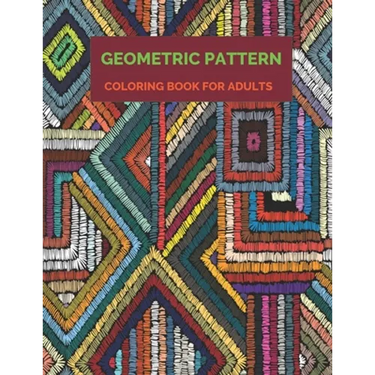 Geometric Pattern Coloring Book For Adults: 35 unique geometric pattern coloring book, A book which reduce your stress.