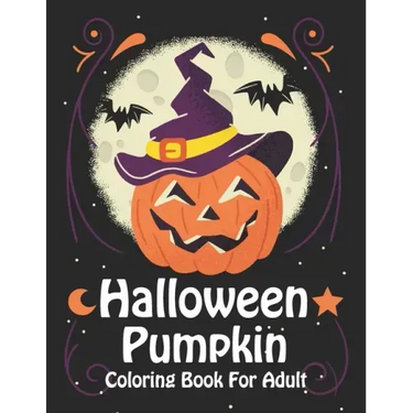 Halloween Pumpkin Coloring Book For Adult: Super Simple Halloween Pumpkin Coloring Book (Volume 2)