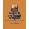 Campanella style songbook for beginner: Baritone ukulele with high D