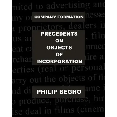 Company Formation: Precedents on Objects of Incorporation