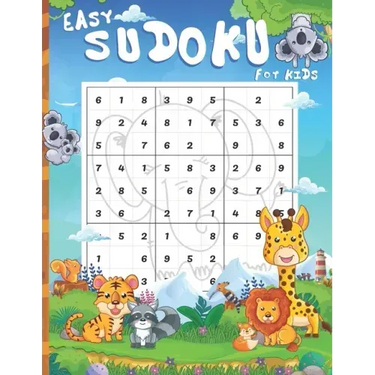 Easy Sudoku For Kids: 100 Easy sudoku Puzzles and Answer Including That Range In Difficulty From Easy