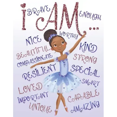 I Am: Positive Affirmations Coloring Book for Young Black Girls African American Children Books