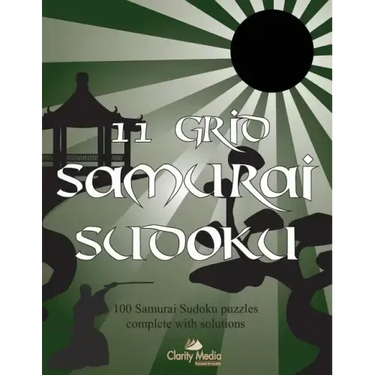 11 Grid Samurai Sudoku: 100 Samurai sudoku puzzles