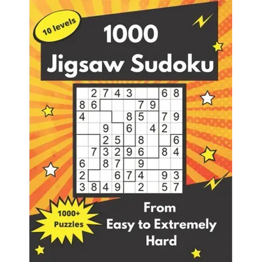 1000 Jigsaw Sudoku: irregular Sudoku Puzzles (easy to extremely hard)
