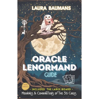 Guide Oracle Lenormand: Meanings & Combinations of the 36 Cards, 7 Reading Models simple and intuitive & tool for creating the Large Reading Board LEN