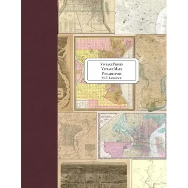 Vintage Prints: Vintage Maps: Philadelphia