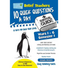 Lizard Learning Relief Teachers 10 Quick Questions a Day - A Survival Guide: Semester 1