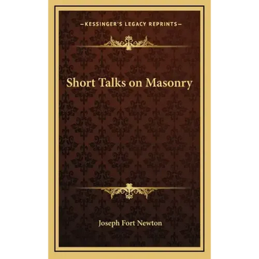 Short Talks on Masonry