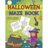 Halloween Maze Book for Kids: Smart and Funny Gift for Boys and Girls, Scary Puzzle Book for Kid