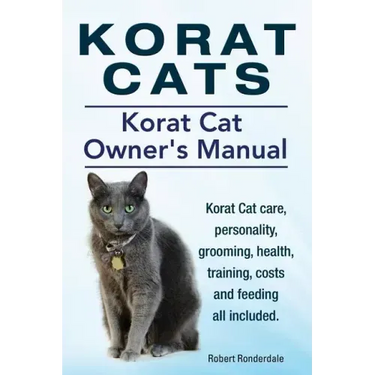 Korat Cats. Korat Cat Owners Manual. Korat Cat care, personality, grooming, health, training, costs and feeding all included.