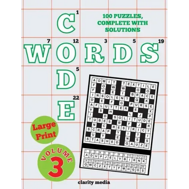Large Print Code Words Volume 3