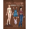 Dollys and Friends Originals 1990s Paper Dolls: Vintage Fashion Dress Up Paper Doll Collection with Iconic Nineties Retro Looks
