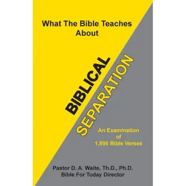 Biblical Separation