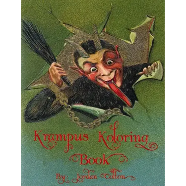 Krampus "Koloring" (Coloring) Book