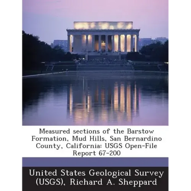 Measured Sections of the Barstow Formation, Mud Hills, San Bernardino County, California: Usgs Open-File Report 67-200