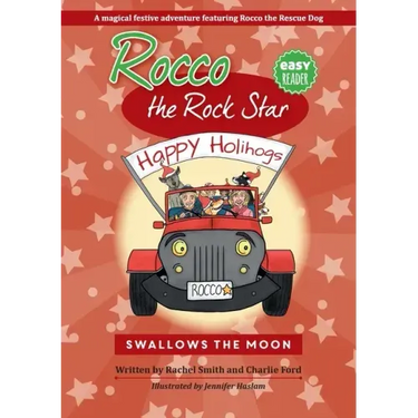 Rocco the Rock Star Swallows the Moon: Children's Beginner Readers, Dog Adventure Stories, Ages 5-8