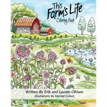 This Farm's Life Adult Coloring Book
