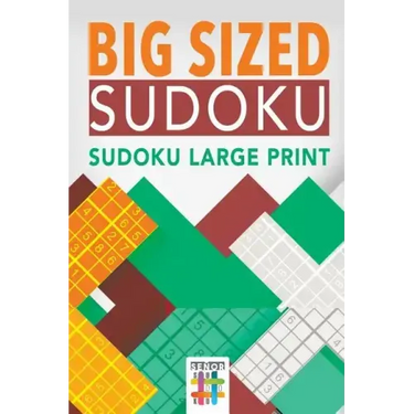 Big Sized Sudoku Sudoku Large Print