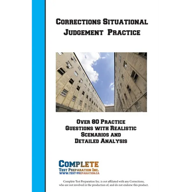Corrections Situation Judgement Practice Workbook