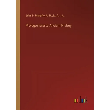 Prolegomena to Ancient History
