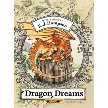 Dragon Dreams Coloring Book