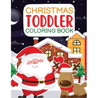 Christmas Toddler Coloring Book