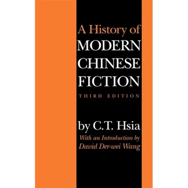 History of Modern Chinese Fiction