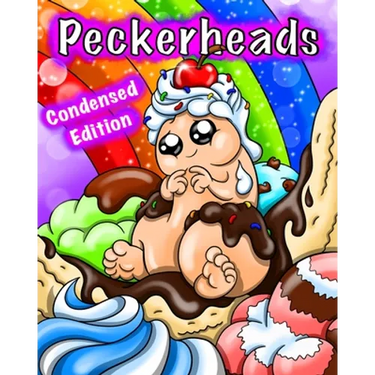Peckerheads (Condensed Edition): Cute Penis Coloring Book for Adults