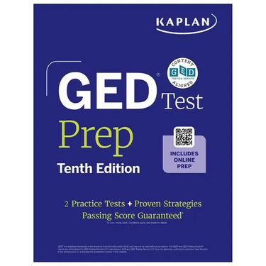 GED Test Prep, Tenth Edition (2026): Includes a Diagnostic Pretest, 2 Full Length Practice Tests, 1000+ Practice Questions, and 40+ Online Videos