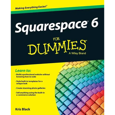 Squarespace 6 for Dummies