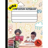 Single Lined Composition Notebook for Kids: Draw and Write Journal for kids with Cut and Paste picture writing prompts, Fry Sight Word List and Penman
