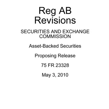 Revised Reg AB Proposing Release