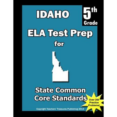 Idaho 5th Grade ELA Test Prep: Common Core Learning Standards