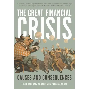 The Great Financial Crisis: Causes and Consequences