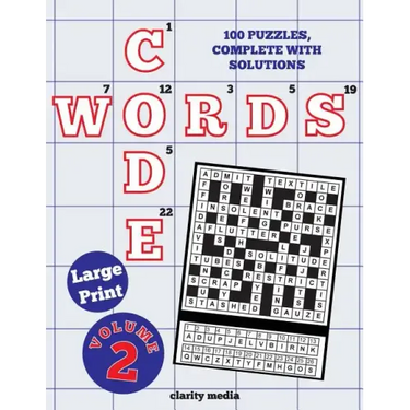 Large Print Code Words Volume 2