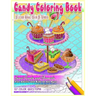 Candy Coloring Book Delicious Mosaic Color By Number Sweet Treats and Desserts For Adults and Kids of All Ages