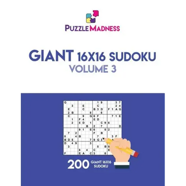 Giant 16x16 Sudoku: Volume 3