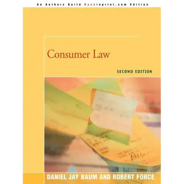 Consumer Law: Second Edition