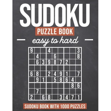 Sudoku Puzzle Book easy to hard: Sudoku Book with 1000 Puzzles - Easy to Hard - For Adults and Kids