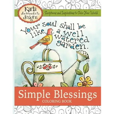 Simple Blessings: Coloring Designs to Encourage Your Heart