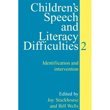 Children's Speech and Literacy Difficulties: Identification and Intervention