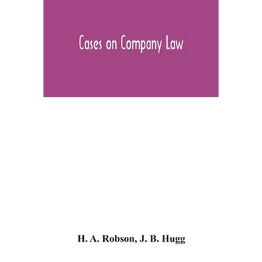 Cases on Company Law