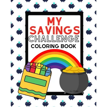 My Savings Challenge Coloring Book