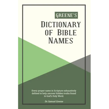 Greene's Dictionary of Bible Names