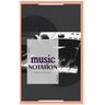 Music Notebook: Music Notation