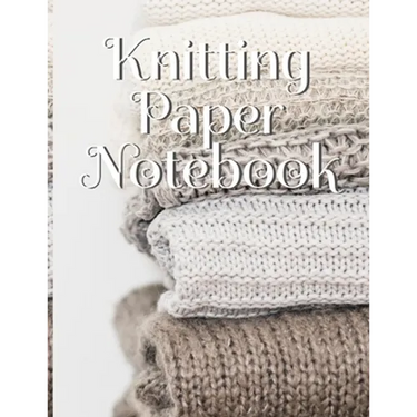 Knitting Paper Notebook: Needlework Charts & Grid Paper (4:5 ratio) with Rectangular Spaces For New Patterns & Knitters Notepad To Stay Productive & O