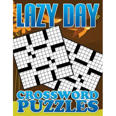 Lazy Day Crossword Puzzle Book