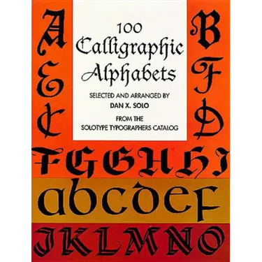 100 Calligraphic Alphabets