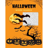 Halloween Word Search: Large Print Word Search Book For Adults, Activity Book with Answer Keys, Large Print Word Search Book Large Print Hall
